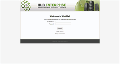 Desktop Screenshot of hubmail.hubenterprise.co.uk