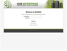 Tablet Screenshot of hubmail.hubenterprise.co.uk